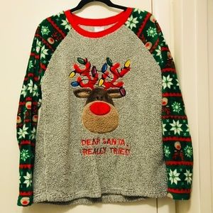 Cool & Cozy Vtg Xmas Top